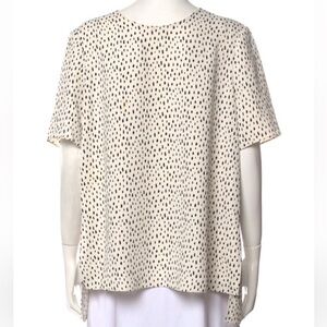 Adam Lippes Printed Bateau Neckline Tunic